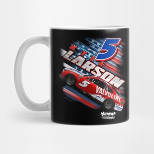 Kyle Larson #5 Valvoline Patriotic Mug